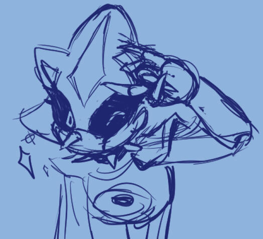 Sketch Half Body Sketch Half Body