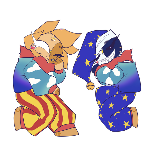 Sun and Moon Chibi Sun and Moon Chibi